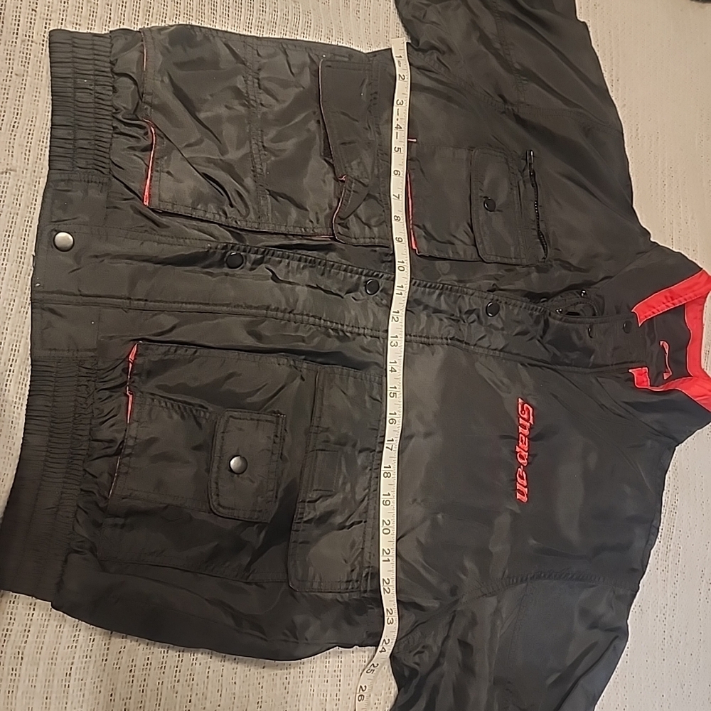 Black and Red Snap-on‎ Jacket